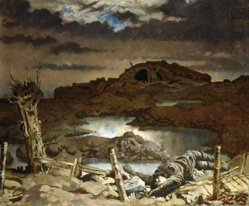 Sir William Orpen Zonnebeke, china oil painting image